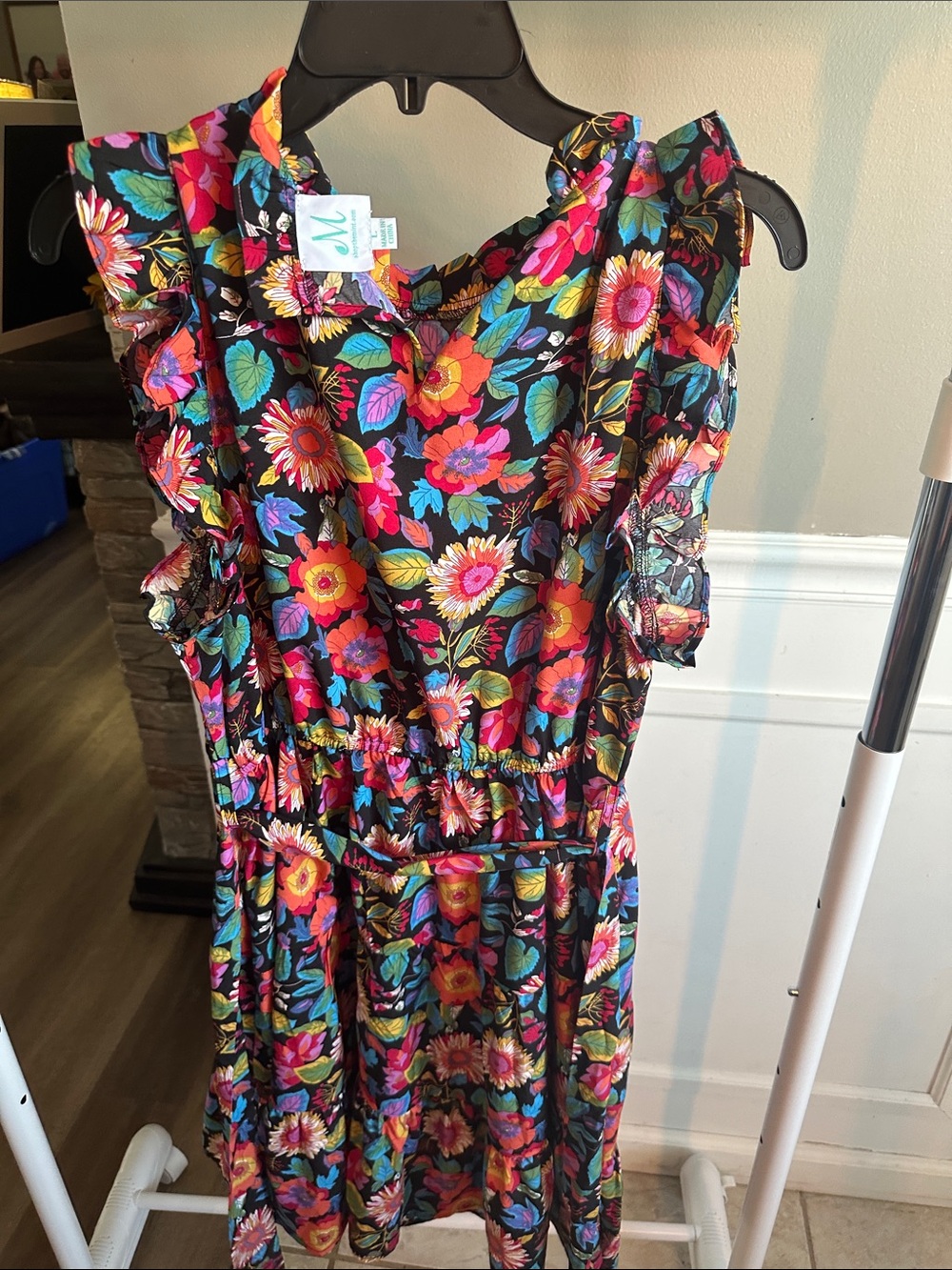 Floral Ruffle - dress - Picture 3 of 4